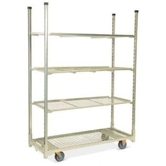 Carro danés con fondo de malla