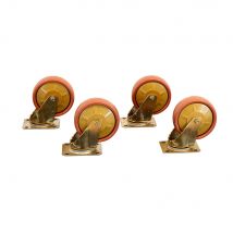 Standaard wiel voor Deense karren