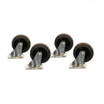 Ruedas resistentes para flight cases y carritos